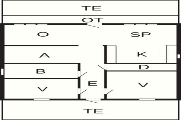 Foto van 5 persoons vakantiehuis in Nakskov - Vakantiehuis in Nakskov - FloorPlan