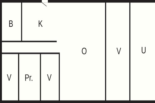 Foto van 5 Personen vakantie huis in Juelsminde - Vakantiehuis in Juelsminde - FloorPlan