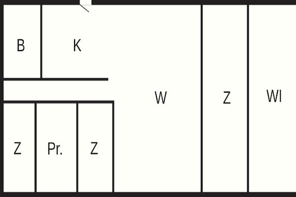 Foto van 5 Personen vakantie huis in Juelsminde - Vakantiehuis in Juelsminde - FloorPlan