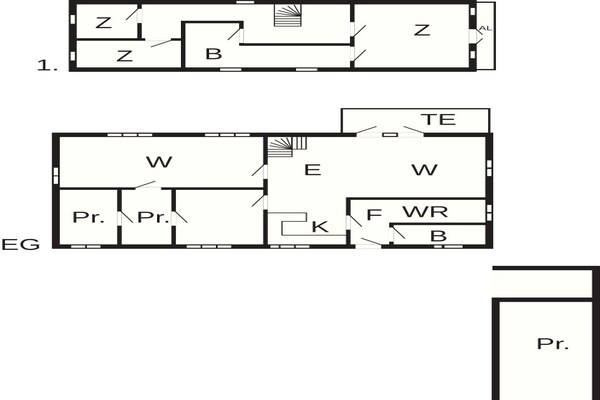 Foto van 6 Personen vakantie huis in Løgstrup - Vakantiehuis in Løgstrup - FloorPlan