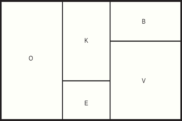 Foto van 4 Personen vakantie huis in SANDHEM - Vakantiehuis in SANDHEM - FloorPlan