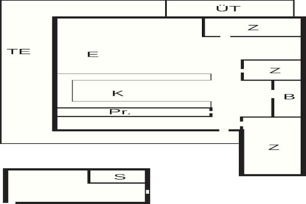 Foto van 5 sterren vakantie huis in Brovst - Vakantiehuis in Brovst - FloorPlan