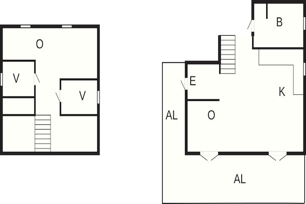 Foto van 4 sterren vakantie huis in Runmarö - Vakantiehuis in Runmarö - FloorPlan