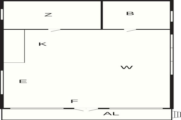 Foto van 4 Personen vakantie huis in YNGSJÖ - Vakantiehuis in YNGSJÖ - FloorPlan