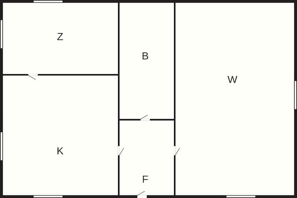 Foto van 4 Personen vakantie huis in ENKÖPING - Vakantiehuis in ENKÖPING - FloorPlan