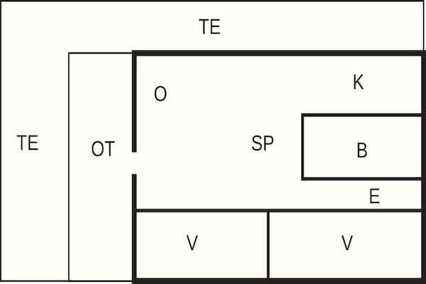 Foto van 4 sterren vakantie huis in Juelsminde - Vakantiehuis in Juelsminde - FloorPlan