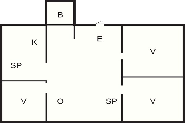 Foto van 5 Personen vakantie huis in EMMABODA - Vakantiehuis in EMMABODA - FloorPlan