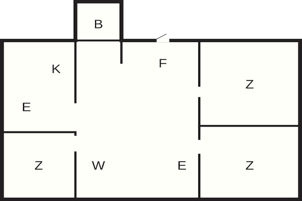 Foto van 5 Personen vakantie huis in EMMABODA - Vakantiehuis in EMMABODA - FloorPlan