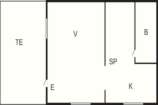 Foto van 4 sterren vakantie huis in VARBERG - Vakantiehuis in VARBERG - FloorPlan