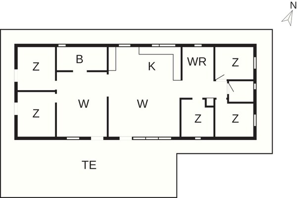 Foto van 5 sterren vakantie huis in Glesborg - Vakantiehuis in Glesborg - FloorPlan