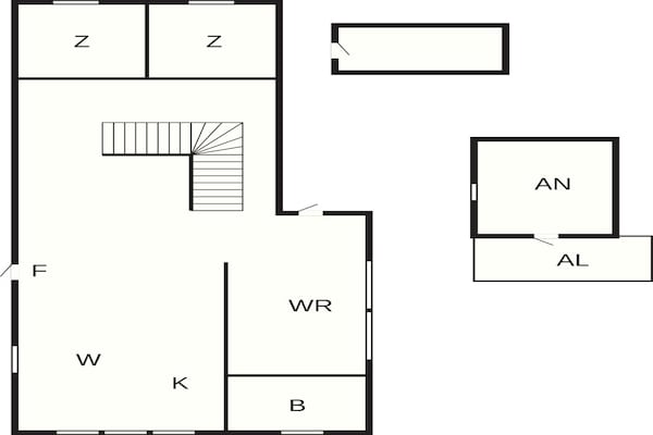 Foto van 4 sterren vakantie huis in ELLÖS - Vakantiehuis in ELLÖS - FloorPlan