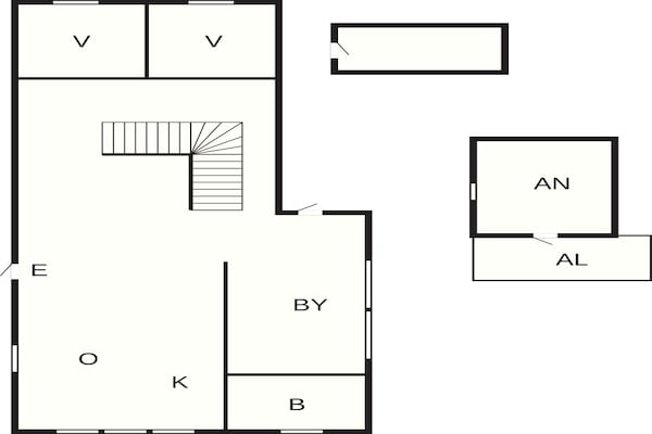 Foto van 4 sterren vakantie huis in ELLÖS - Vakantiehuis in ELLÖS - FloorPlan