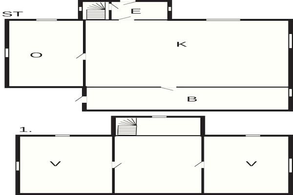 Foto van 3 Personen vakantie huis in FJÄRDHUNDRA - Vakantiehuis in FJÄRDHUNDRA - FloorPlan
