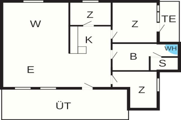 Foto van 6 persoons vakantie huis in Bindslev-By Traum - Vakantiehuis in Bindslev - FloorPlan