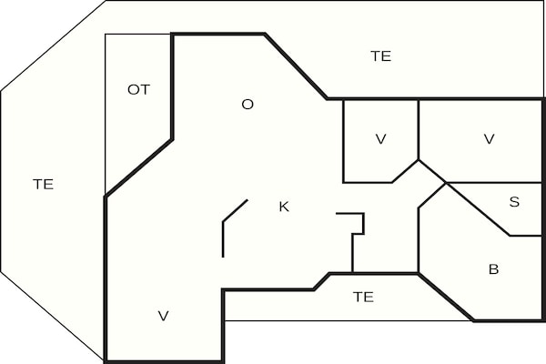 Foto van 4 sterren vakantie huis in Hejls - Vakantiehuis in Hejls - FloorPlan