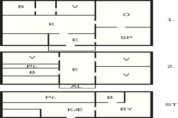 Foto van 4 sterren vakantie huis in Hornnes - Vakantiehuis in Hornnes - FloorPlan