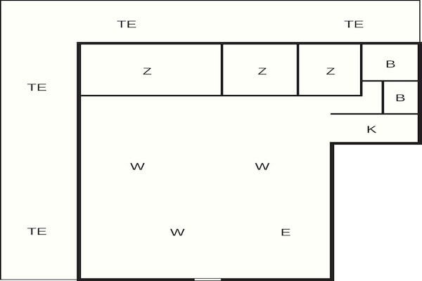 Foto van 6 Personen vakantie huis in hommersåk - Vakantiehuis in hommersåk - FloorPlan