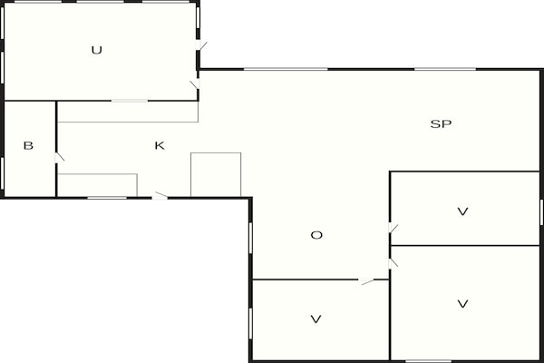 Foto van 6 Personen vakantie huis in Ansager - Vakantiehuis in Ansager - FloorPlan