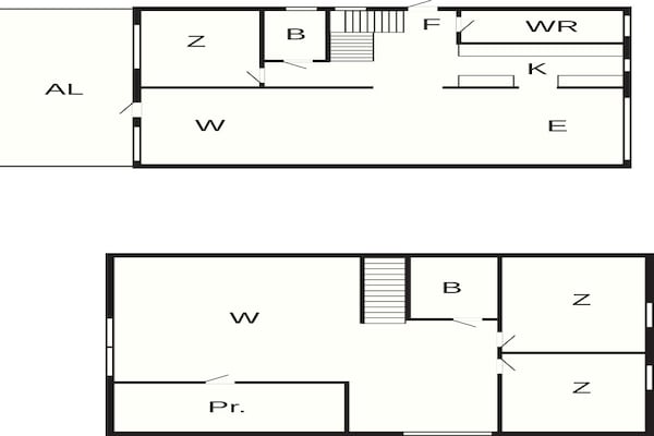 Foto van 5 Personen vakantie huis in Bräkne-Hoby - Vakantiehuis in Bräkne-Hoby - FloorPlan