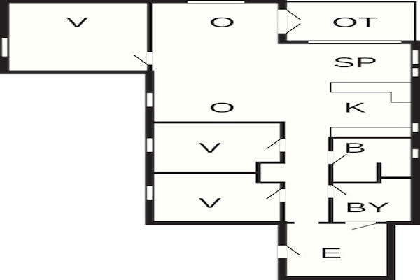 Foto van Rustig toevluchtsoord in Rabjerg -- By Traum Ferienwohnungen - FloorPlan