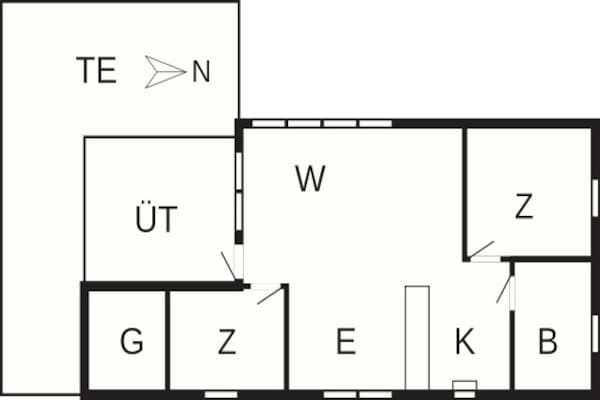 Foto van 5 persoons vakantie huis in Ansager-By Traum - Vakantiehuis in Ansager - FloorPlan