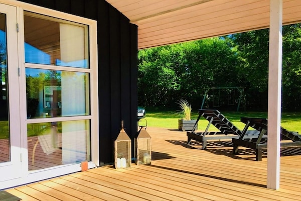 Foto van Gerenoveerd huisje in Bratten - bij Traum - Vakantiehuis in Jerup - Outdoor
