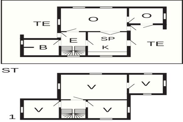 Foto van 5 persoons vakantie huis in Harboøre - Vakantiehuis in Harboøre - FloorPlan