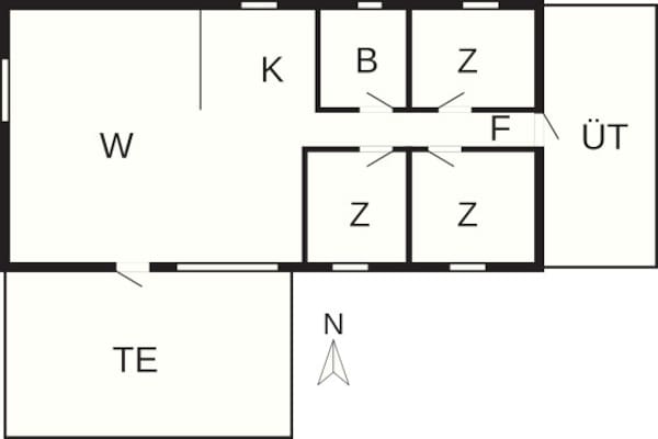 Foto van 5 persoons vakantie huis in Storvorde-By Traum - Vakantiehuis in Storvorde - FloorPlan