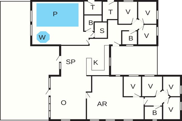 Foto van Luxe Zwembad Retreat -- By Traum Ferienwohnungen - Vakantiehuis in Vejby - FloorPlan