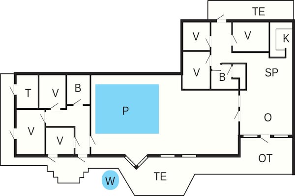 Foto van Luxe retraite met zwembad -- By Traum Ferienwohnungen - FloorPlan