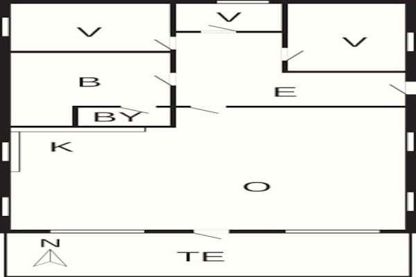 Foto van 6 persoons vakantie huis in Hemmet-By Traum - Vakantiehuis in Hemmet - FloorPlan