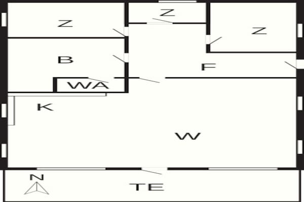 Foto van 6 persoons vakantie huis in Hemmet-By Traum - Vakantiehuis in Hemmet - FloorPlan