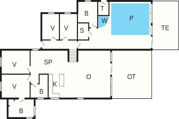 Foto van 10 persoons vakantie huis in Hadsund-By Traum - Vakantiehuis in Hadsund - FloorPlan