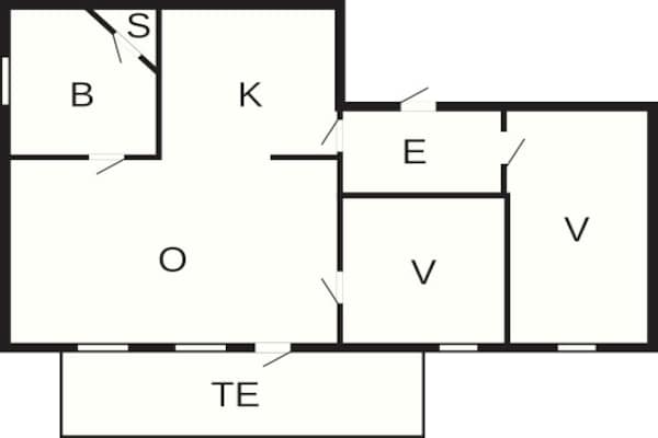 Foto van 5 persoons vakantie huis in EIDSVÅG - Vakantiehuis in Eidsvåg - FloorPlan