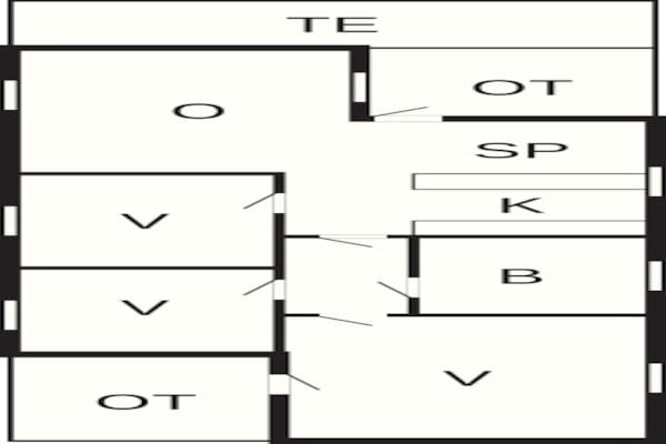 Foto van 6 persoons vakantie huis in Fjerritslev-By Traum - Vakantiehuis in Fjerritslev - FloorPlan