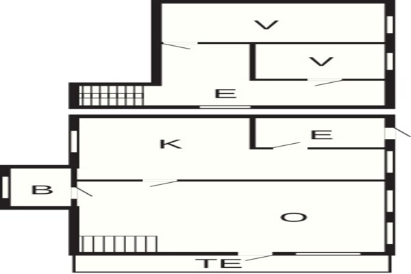 Foto van 4 persoons vakantie huis in Måndalen - Vakantiehuis in Måndalen - FloorPlan