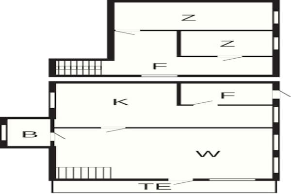 Foto van 4 persoons vakantie huis in Måndalen - Vakantiehuis in Måndalen - FloorPlan