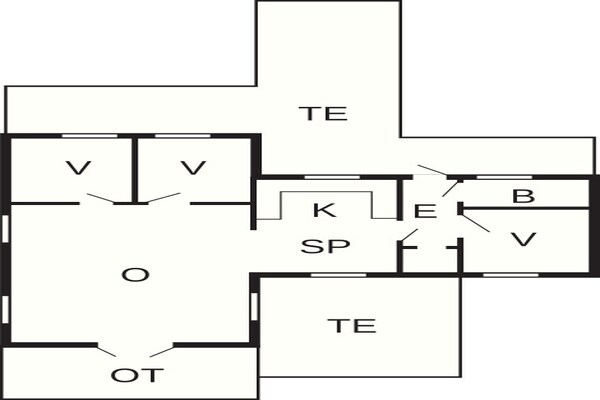 Foto van Gezellig strandhuis met uitzicht - Vakantiehuis in Hirtshals - FloorPlan