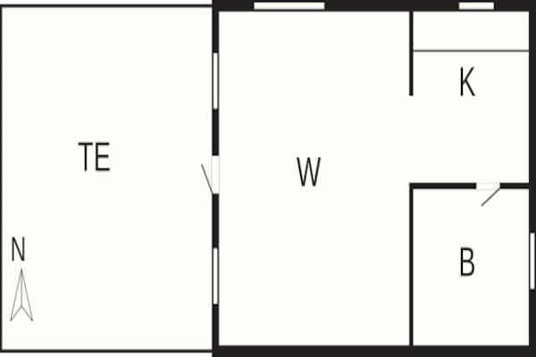 Foto van 4 persoons vakantie huis in Slöinge - Vakantiehuis in Slöinge - FloorPlan