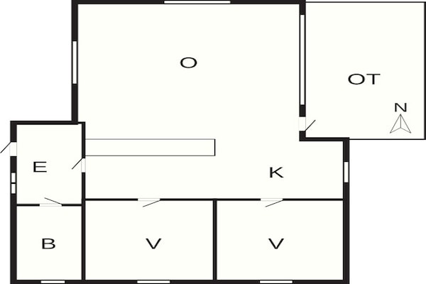Foto van 4 persoons vakantie huis in Frändefors - Vakantiehuis in Frändefors - FloorPlan