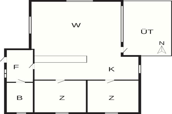 Foto van 4 persoons vakantie huis in Frändefors - Vakantiehuis in Frändefors - FloorPlan