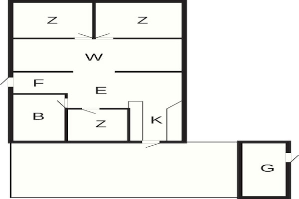 Foto van Ontsnap naar de kust in Sonderho - Vakantiehuis in Fanø - FloorPlan