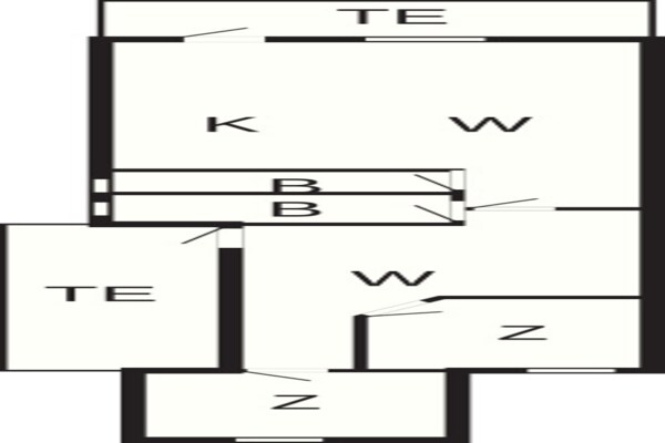 Foto van 4 persoons vakantie huis in Rømø - Vakantiehuis in Rømø - FloorPlan