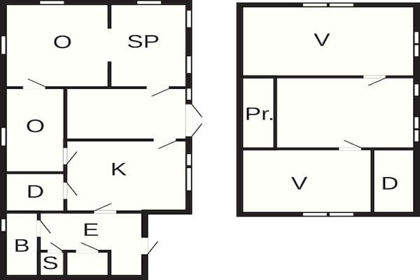 Foto van 6 persoons vakantie huis in HÅCKSVIK - Vakantiehuis in HÅCKSVIK - FloorPlan