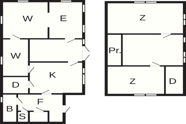 Foto van 6 persoons vakantie huis in HÅCKSVIK - Vakantiehuis in HÅCKSVIK - FloorPlan