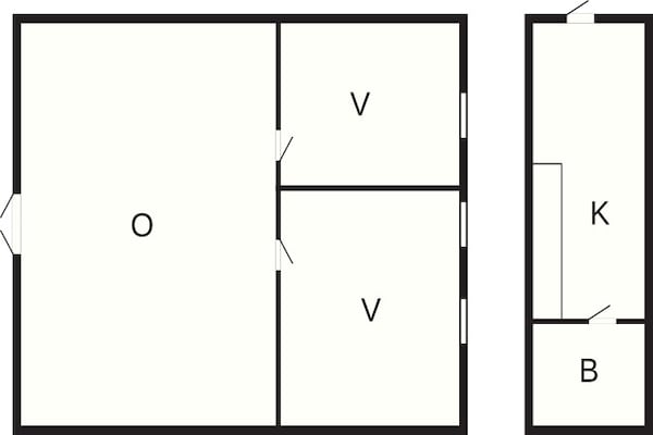 Foto van 5 persoons vakantie huis in Fjällbacka - Vakantiehuis in Fjällbacka - FloorPlan