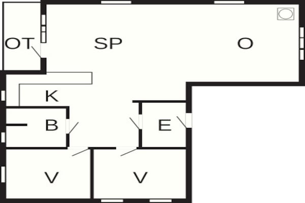 Foto van 5 persoons vakantie huis in Løkken-By Traum - Vakantiehuis in Løkken - FloorPlan