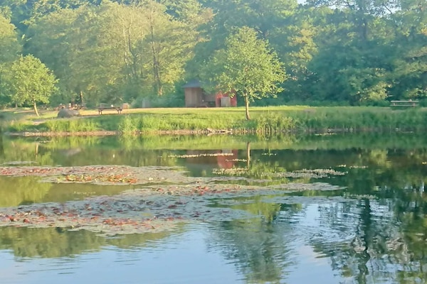 Foto van Luxe verblijf bij Asbolholm - Vakantiehuis in Lunderskov - WaterView