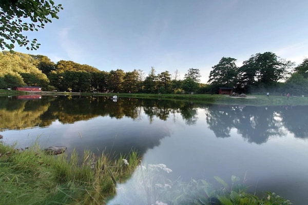 Foto van Luxe verblijf bij Asbolholm - Vakantiehuis in Lunderskov - WaterView