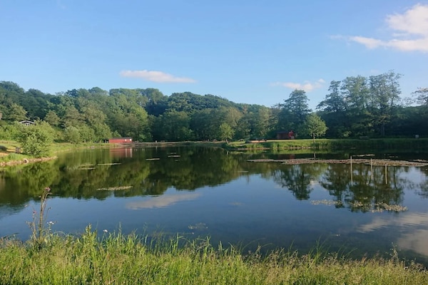 Foto van Luxe verblijf bij Asbolholm - Vakantiehuis in Lunderskov - WaterView